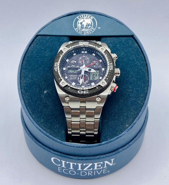 A Citizen Promaster Carbon Eco Drive Gents wristwatch