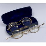 Two pairs of vintage reading glasses