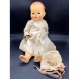An 20th century baby doll with voice box (not working) AF