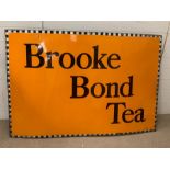 A "Brooke Bond Tea" enamel sign (155cm x101cm)