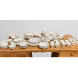 A large selection of Wedgwood "Westbury" dinner service to include, eight coffee cans and saucers,