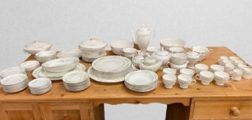 A large selection of Wedgwood "Westbury" dinner service to include, eight coffee cans and saucers,