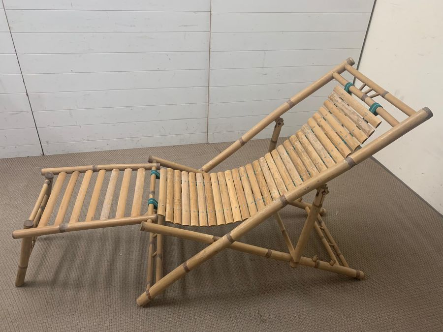A Bamboo garden chair - Image 4 of 4