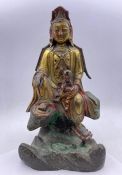 An early to mid 19th Century Buddha (27cm tall)