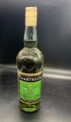 A vintage bottle of Chartreuse