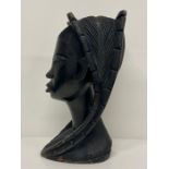 An African tribal art wooden carving (30cm tall)