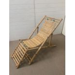 A Bamboo garden chair