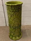 A Burmantofts Falence England ceramic glazed vase 1919 art nouveau