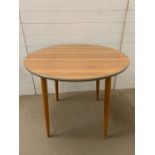 A Mid Century 1960's circular table by Centa table (H76cm Dia90cm)