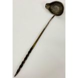 A silver toddy ladle, makers mark TL