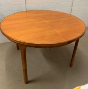 A McIntosh Mid Century circular teak table (Dia 122cm)