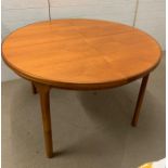 A McIntosh Mid Century circular teak table (Dia 122cm)