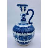 A Chinese Blue and White ewer