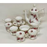 Royal Albert "Lavender Rose" tea set