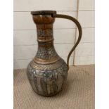 A Middle Eastern pitcher (H50cm base Dia25cm)