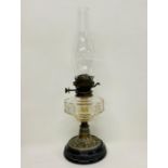 A Victorian Oil Lamp