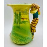 A Burleigh Jug depicting a golfer