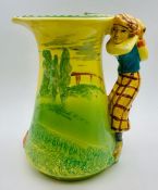 A Burleigh Jug depicting a golfer