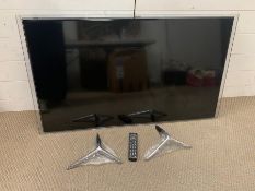 A Samsung 46 inch TV no power leads