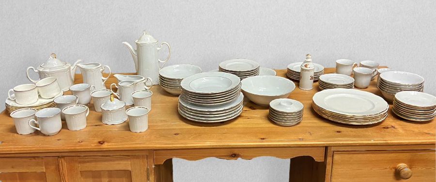 A large selection of Colclough Bone China dinner service