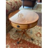 A drum table (50 cm diameter x 59 cm high)