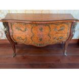 A Two drawer Theodore Alexander commode (144cm x 54cm x 85cm)