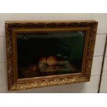 A 20th century Continental school, 'Still life', signed with monogram "A.R." and dated 1902,