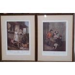 A pair of prints after Francis Wheatley's "Cries of London", (28x20 cm). (2)