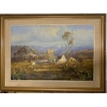 A 20th century Continental school,'Landscape', illegibly signed possibly Gerrit Roon, oil on canvas,