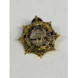 A 9ct gold Royal Army Service Corps sweetheart brooch (3.8g)