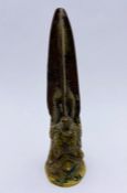 An Oriental Dragon themed spear head