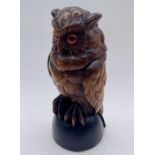 A black forest owl inkwell