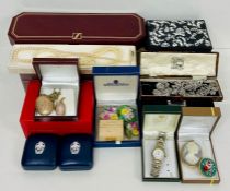 A selection of costume jewellery