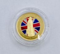 A Hattons of London Quarter Sovereign Defending Britain's Skies For 100 years 2018