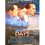 'Thirteen Days' with Kevin Costner Australian movie poster