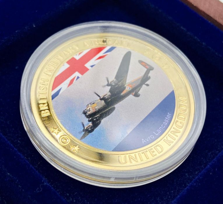 A Boxed set of Windsor Mint British Military Aircraft with supporting certificate and book. - Image 14 of 30