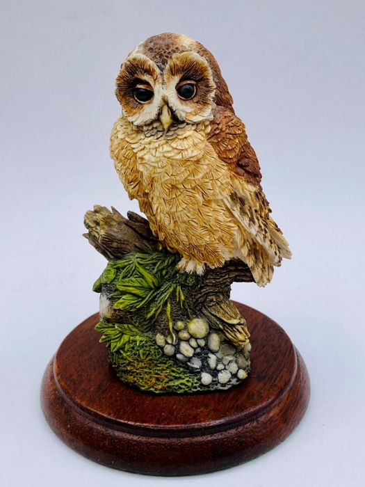 Two Lilliput Lane cottage and three owls. - Image 5 of 10
