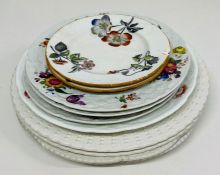 A selection of vintage and reproduction plates