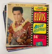 Nine Elvis records and two London Symphony orchestra classic rock and The Queen collection, one