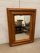 A large frame wall mirror by Halo (125cm x 90cm)