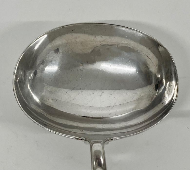 A Scottish silver ladle, dated 1810, (Approx weight 220g) - Image 4 of 4