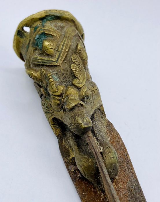 An Oriental Dragon themed spear head - Image 5 of 5