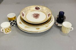 A Selection of Interesting china ware designed and created by students from the Royal College of Art