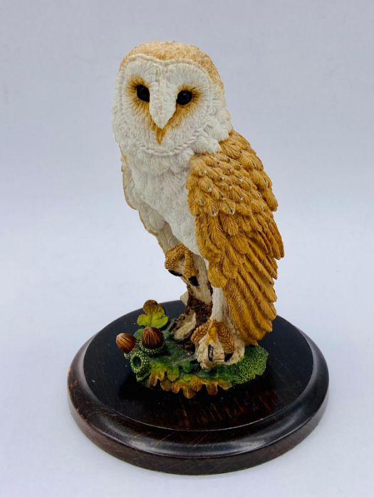 Two Lilliput Lane cottage and three owls. - Image 3 of 10