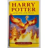 Harry Potter and the Order of the Phoenix book