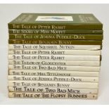 A selection of Vintage Beatrix Potter books