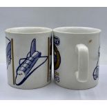 Two Limited Edition Dinky Toys 1933-1983 Golden Jubilee Mugs