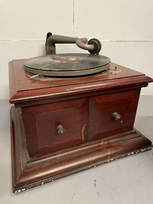 A 1925 His Masters Voice Gramophone