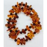 An Amber necklace