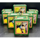 Royal Doulton Snow White and the Seven Dwarfs figures in original boxes.